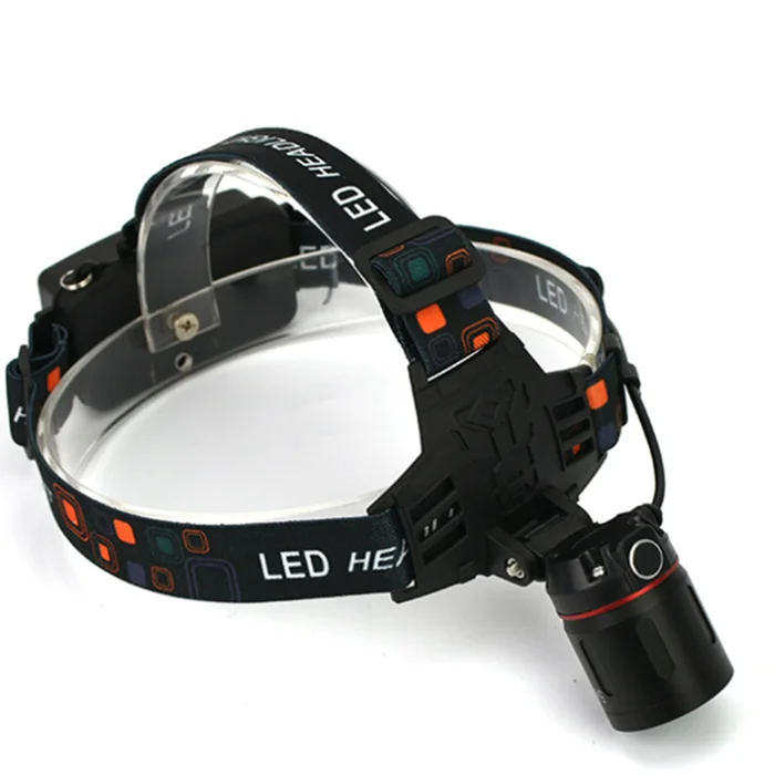 Hot-selling 10W high-brightness water-proof power unit camping diving LED headlamp in 2019