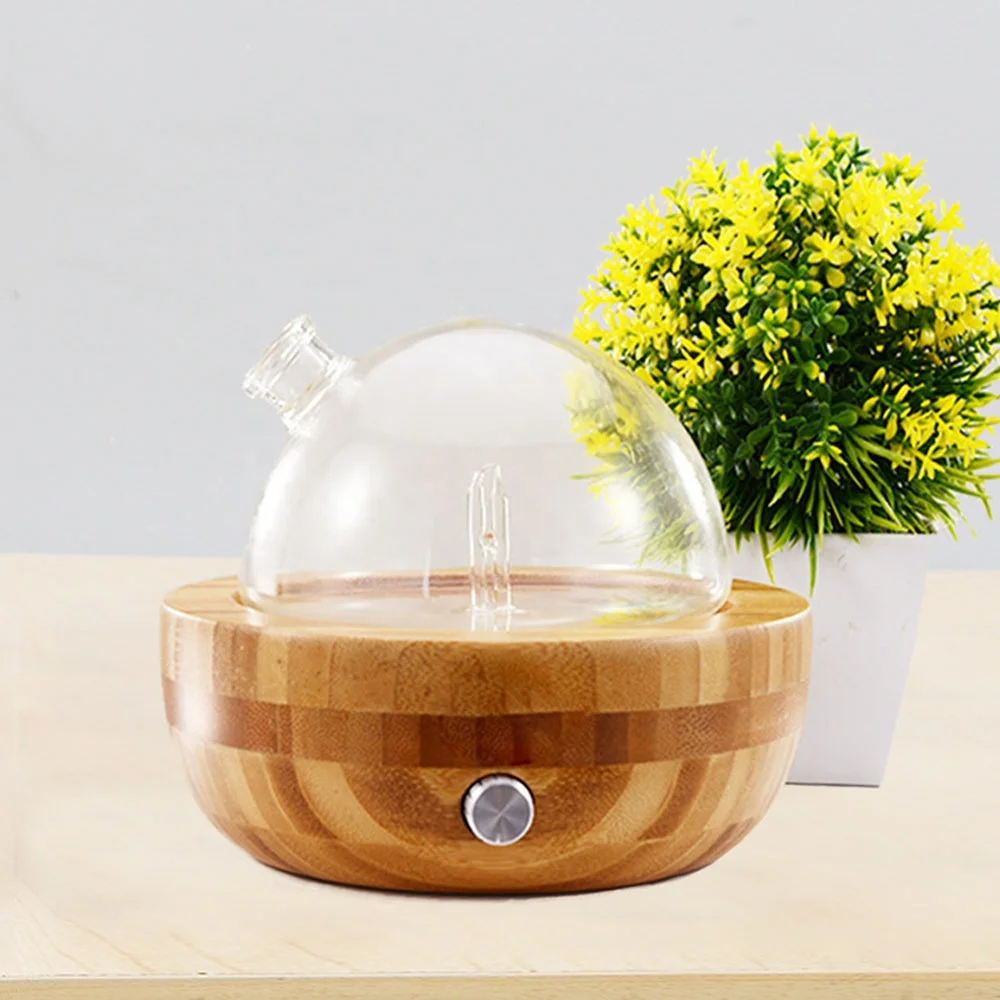 Bamboo Glass Aromatherapy Essential Oil Nebulizer Wholesale