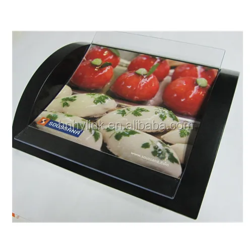 Customized 15x15cm Square Plastic Cash Tray PS Euro Coin Tray Promotion Money Tray