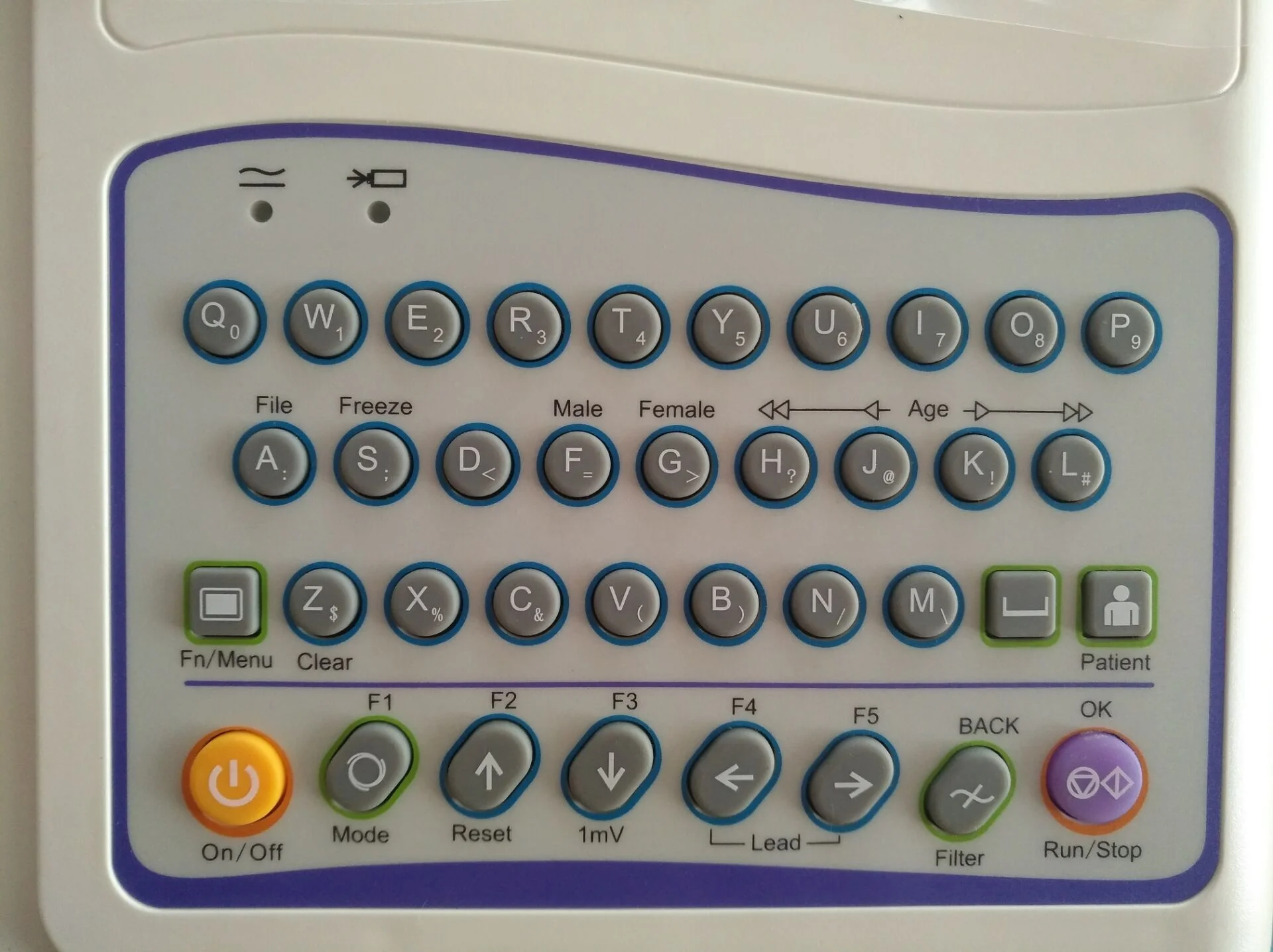 Электрокардиограф ECG SUN-8121 CE ISO, 12 каналов, 12 свинцовых li-ion, оборудование для патологического анализа, электричество