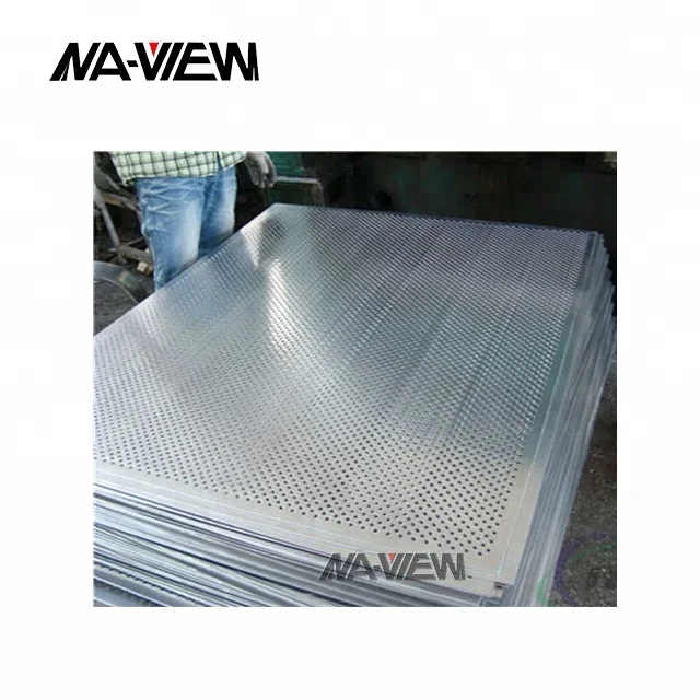 exterior wall cladding perforated aluminum sheet panel