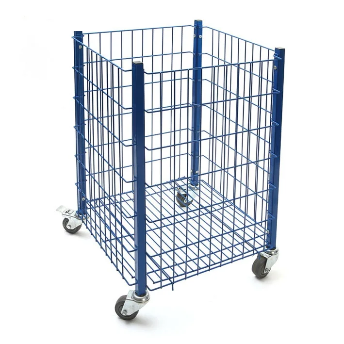 storage basket for supermarket and store use /wire mesh basket/ shop equipment