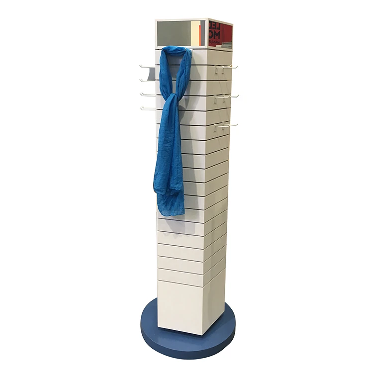 Деревянная вращающаяся напольная витрина