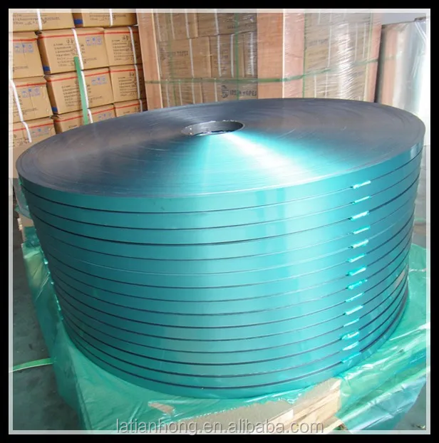 bright side laminated with PET ECCS steel tape for fiber optic cable