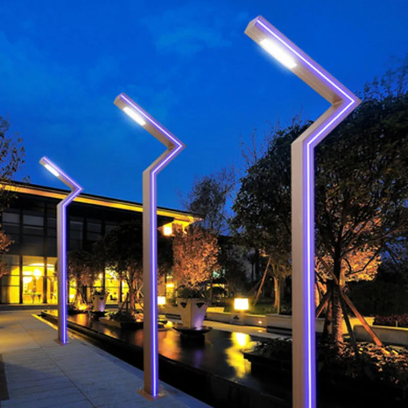 Solar garden lamp led 3W outdoor smd rgb color changing solar led street light manufacturer