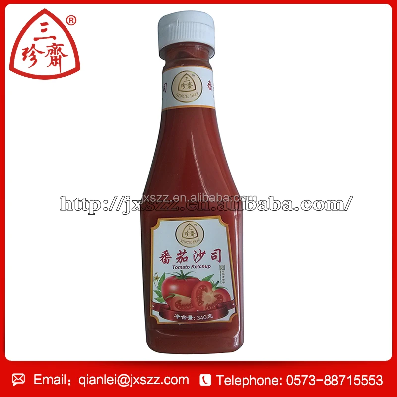 New design food grade Tomato Ketchup in bottle