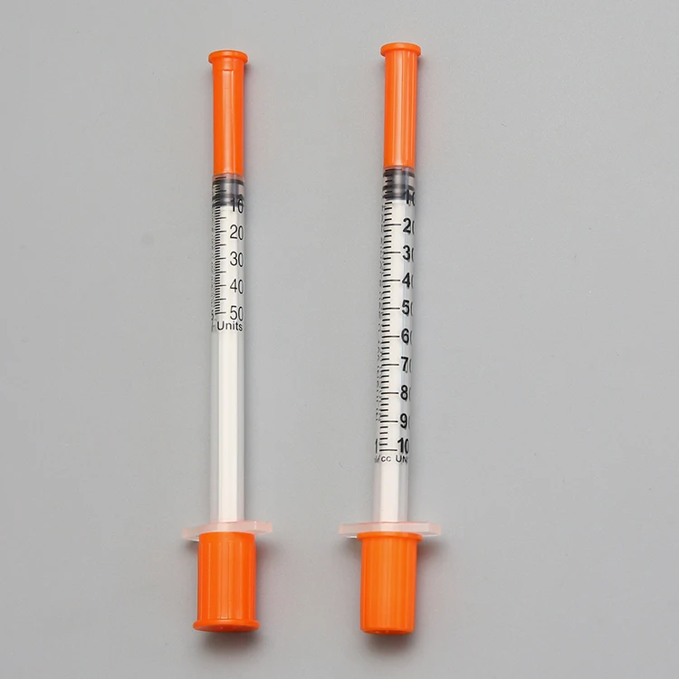 
Disposable Sterile 0.3cc 0.5cc 1cc Insulin Syringe With Needle 