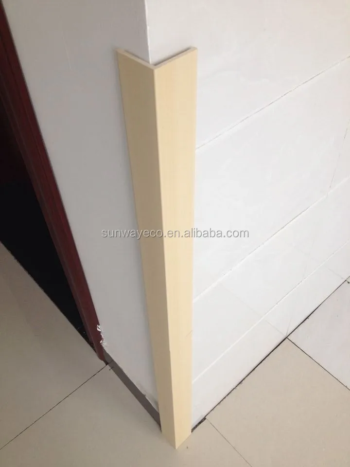 Напольное покрытие из дерева, ПВХ, композиты ограждающий угол угловой профиль ПВХ WPC Уголки (TCH-5555)