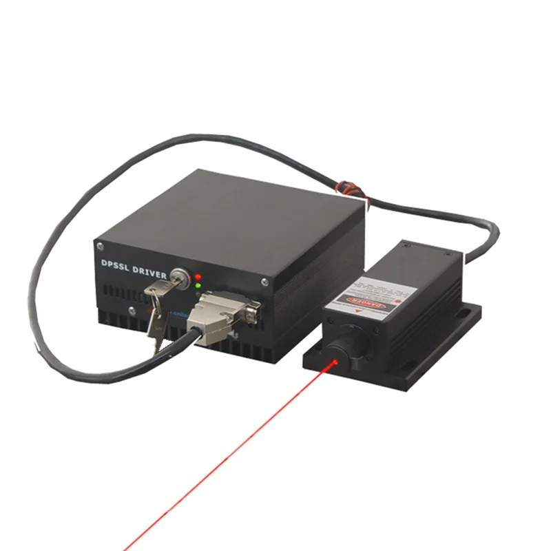 CNI 200mW 637nm Red laser with good beam profile