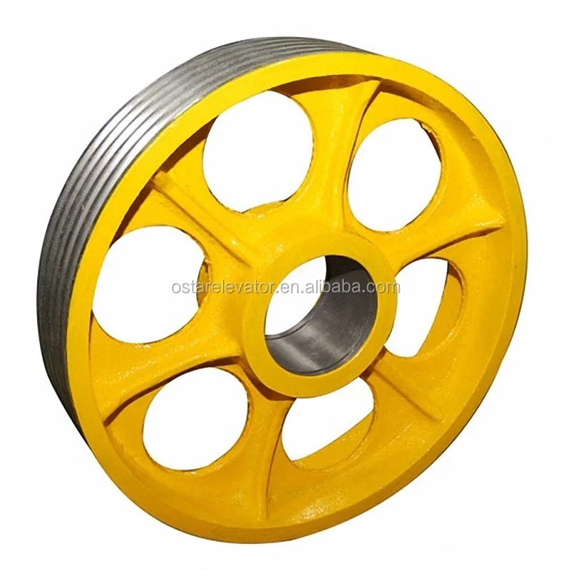 Cast Iron Elevator Deflector Sheave Pulley