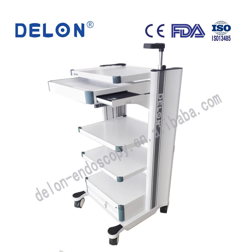 
DELON Medical endoscopy trolley 