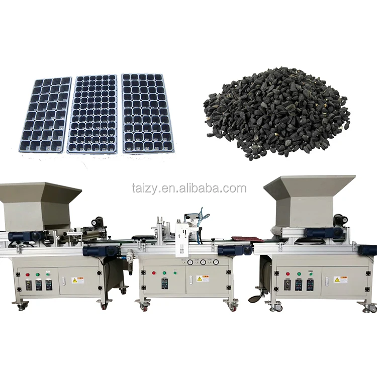 Tray Vegetable Seeder Machine Vegetable Seeding Machine Vegetable Seeding Nursery Line