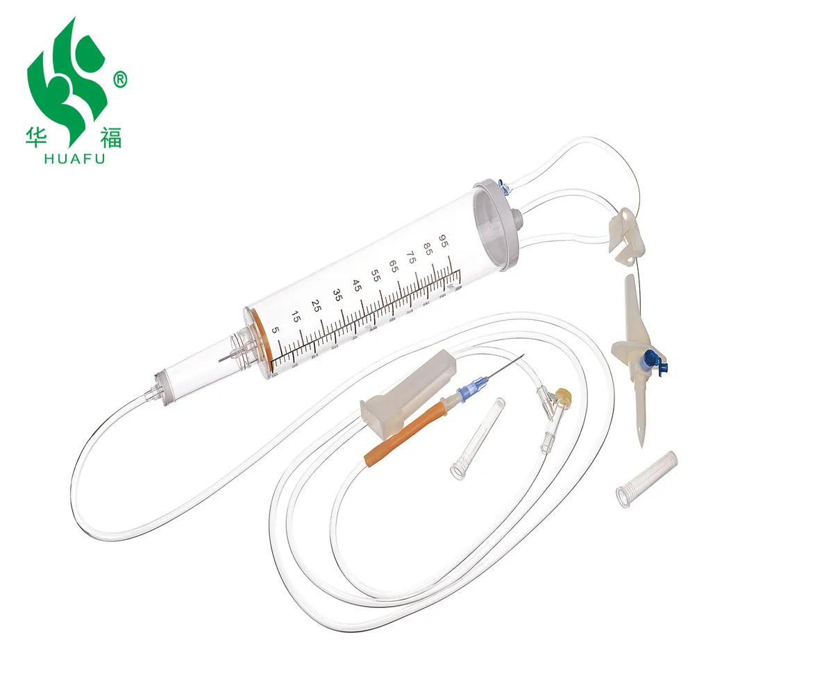  Disposable Medical Saline Infusion Set Pediatric Iv with Flow