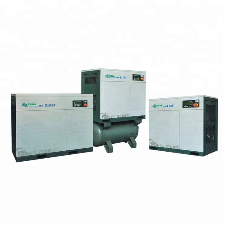 Ganey Patent Host Scroll 8bar 2.2m3 Silent Oil Free Air Compressor