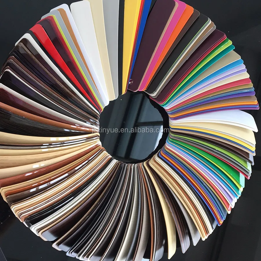 FREE SAMPLES 18mm high gloss pvc edge banding