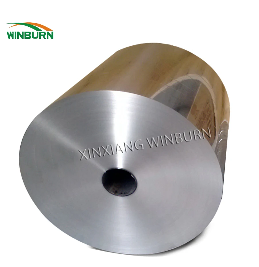 
China Supplier direct sale aluminium foil jumbo roll 8011 type 9 micron of high quality 