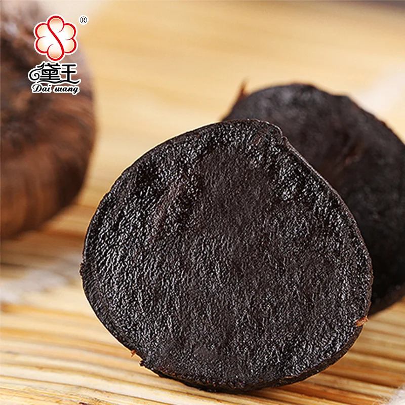
Yunnan Fermented OEM Natural Peeled single solo black garlic Factory 