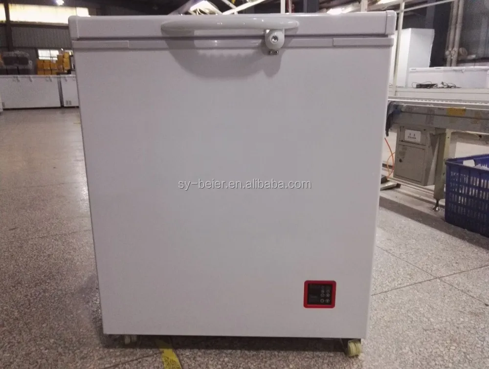 High efficient 128L Beier DC freezer 12v 24v DC fridge freezer