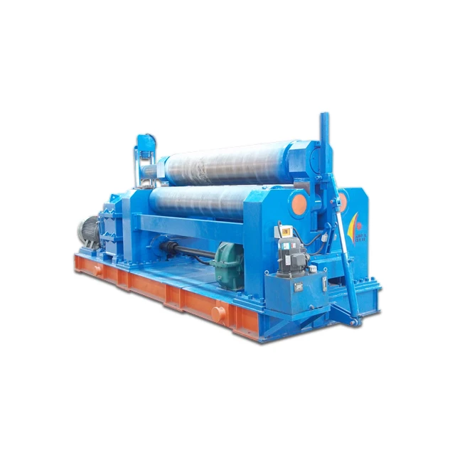 W11-36*4000 3-Roller Sheet Metal Plate Steel Drum Rolling Bender Bending Machine