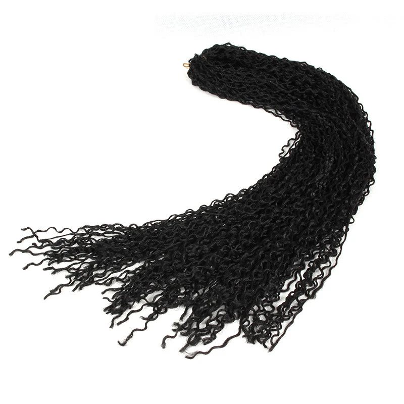 24inch synthetic knot zizi braid kinky curly braiding hair crochet braid hair