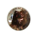 Thriving Gems Synthetic Loose Coffee Oval Cubic Zirconia Stone for Rings