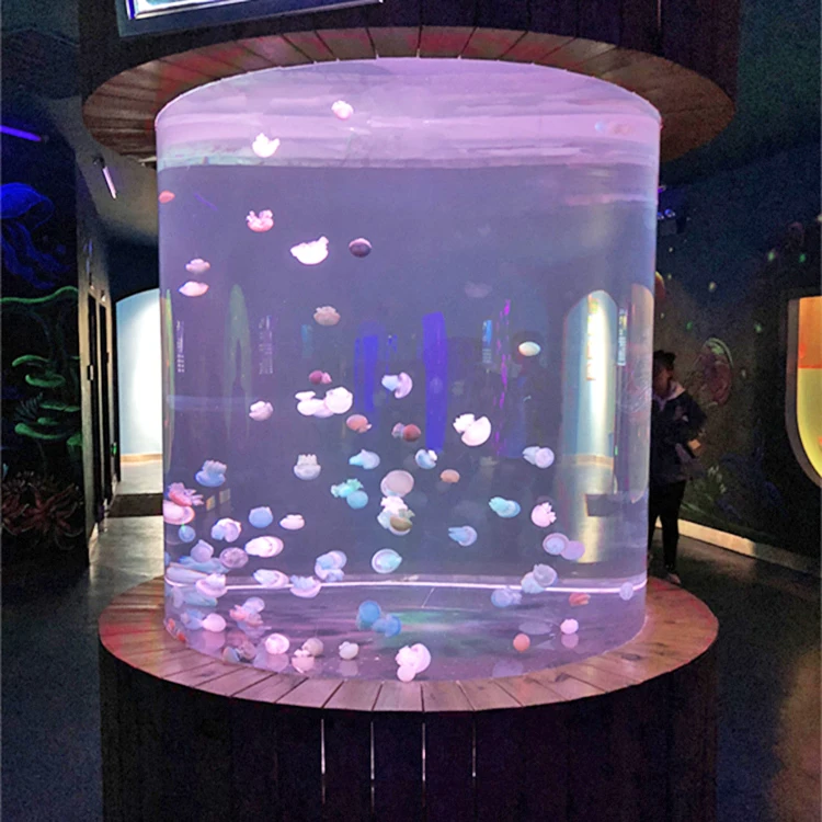 2020 Acrylic Jelly Fish Tank Producer; Custom acrylic jellyfish aquarium