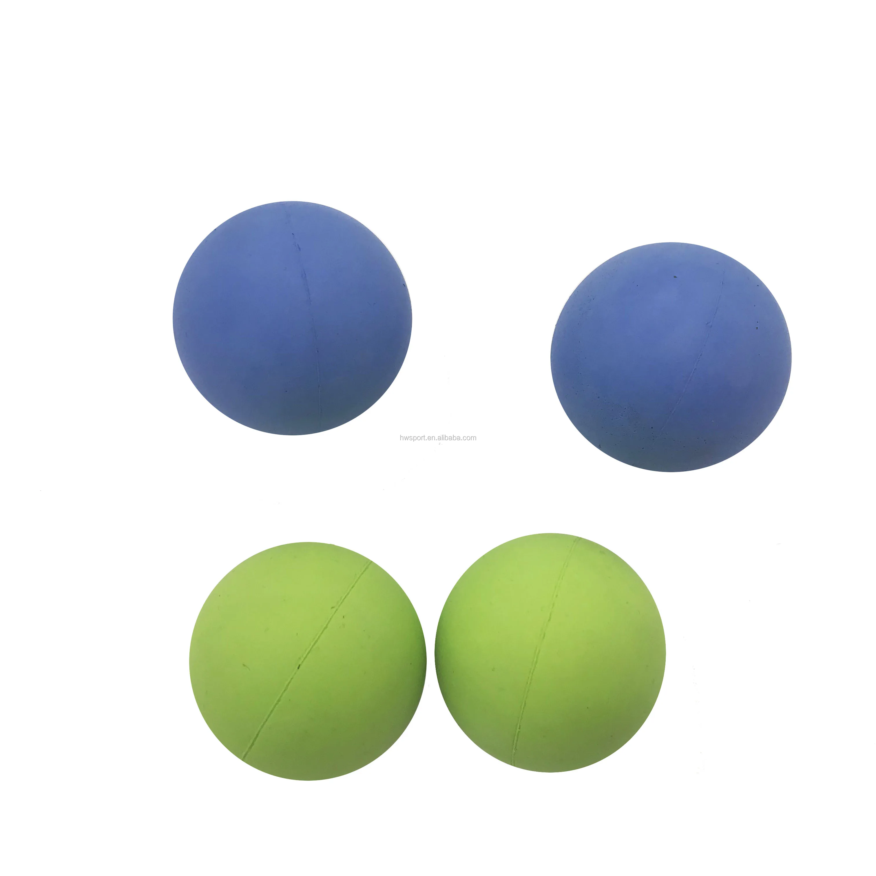 2024 New High Quality High Density Rubber Yoga Balls Professional Deep Muscle Therapy Exercise Balls With Logo Printed