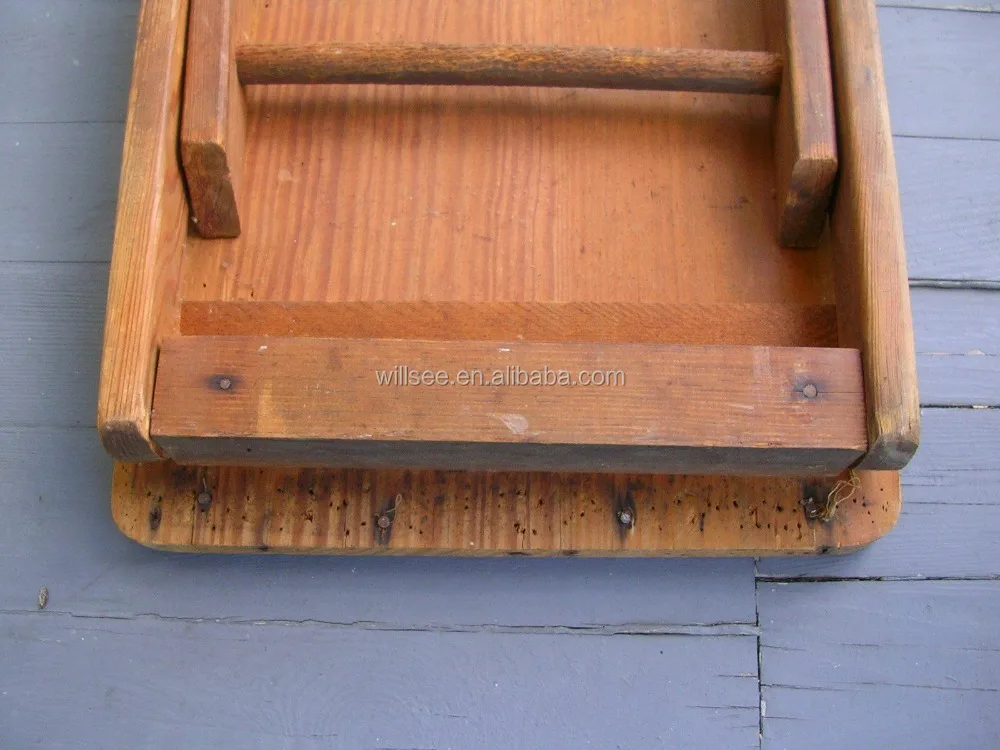 HE-6002,Antique Vintage Folding Solid Wood Ironing Board With Cheapest Price or Iron Board