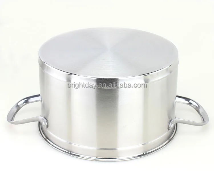 Chaoan steamer pot factory 2016 new design stainless steel double boiler