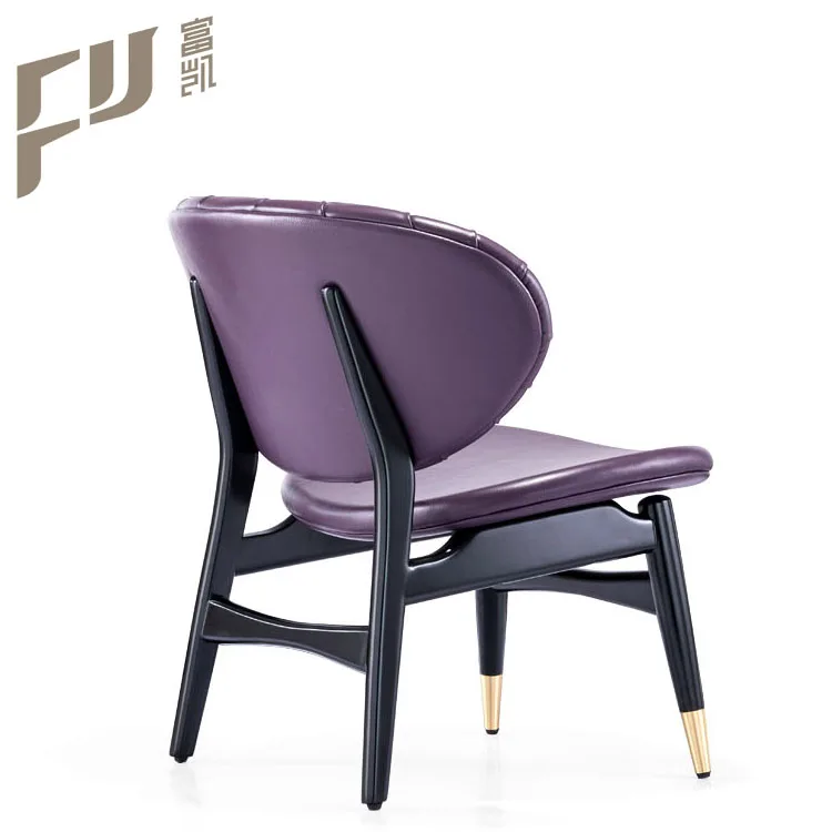 
modern leisure fabric and wooden frame office chairs 