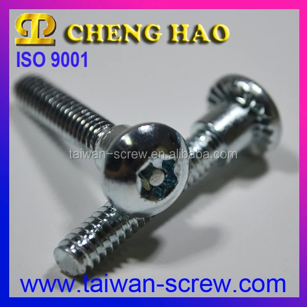 Security 6-Lobe Pin Head Stainless Steel Anti-Theft Screw
