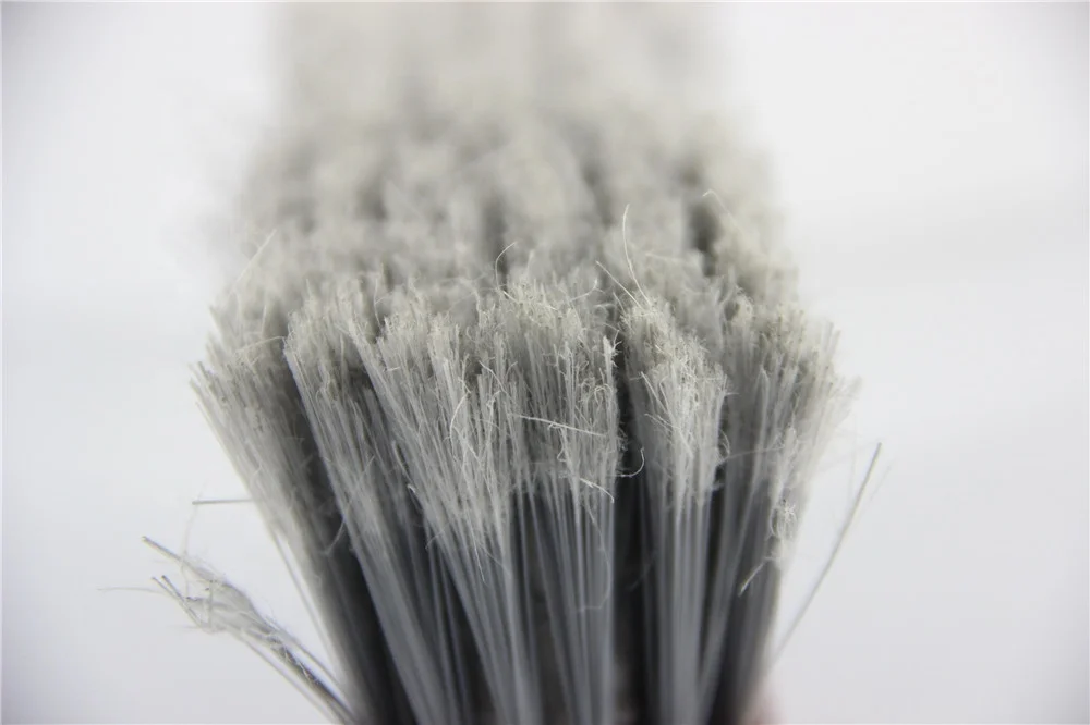 Household cleaning broom brush plastic synthetic fiber pet monofilament