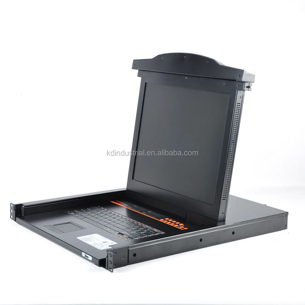 Good Price 17 inch 32 Ports Cat5 Console LCD KVM Drawer With IP