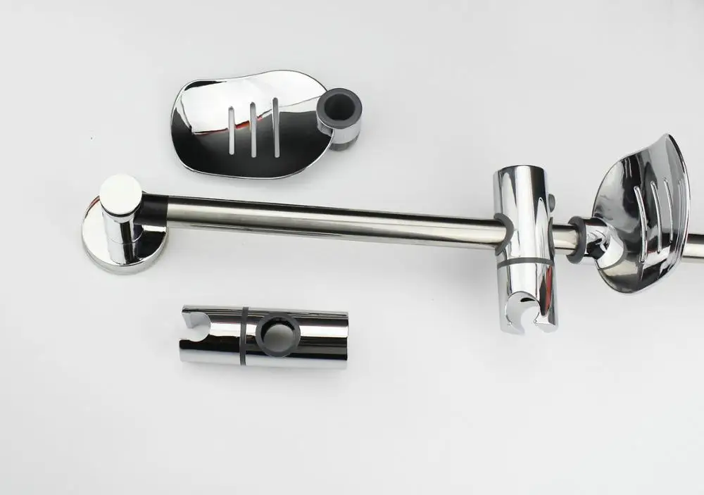 Bathroom Shower Head Holder Wall Suction Vacuum Cup Wall Mount Adjustable Shower Faucet Head Holder