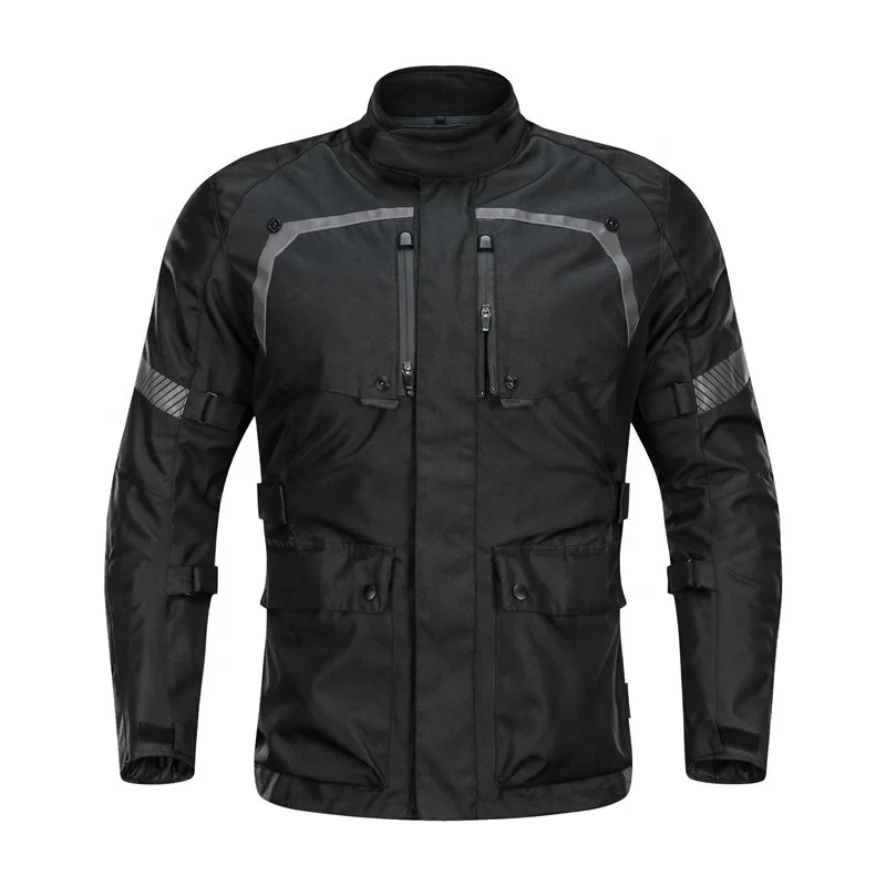 Man Reflective Adventure Motorcycle Jacket for men