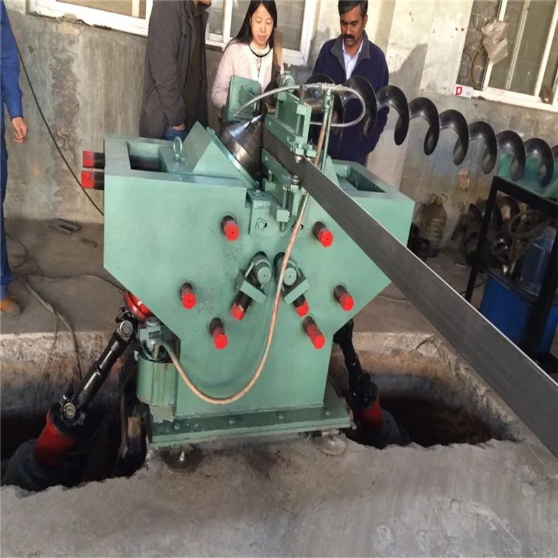 Chinese Best price solder harvester auger-flight making machine