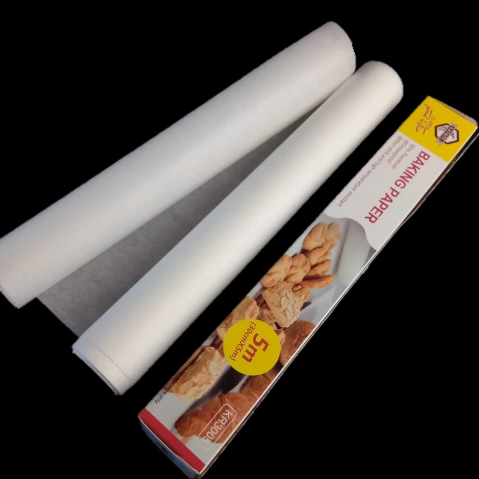Hot Sale Natural Genuine Vegetable Silicone Parchment Baking Paper