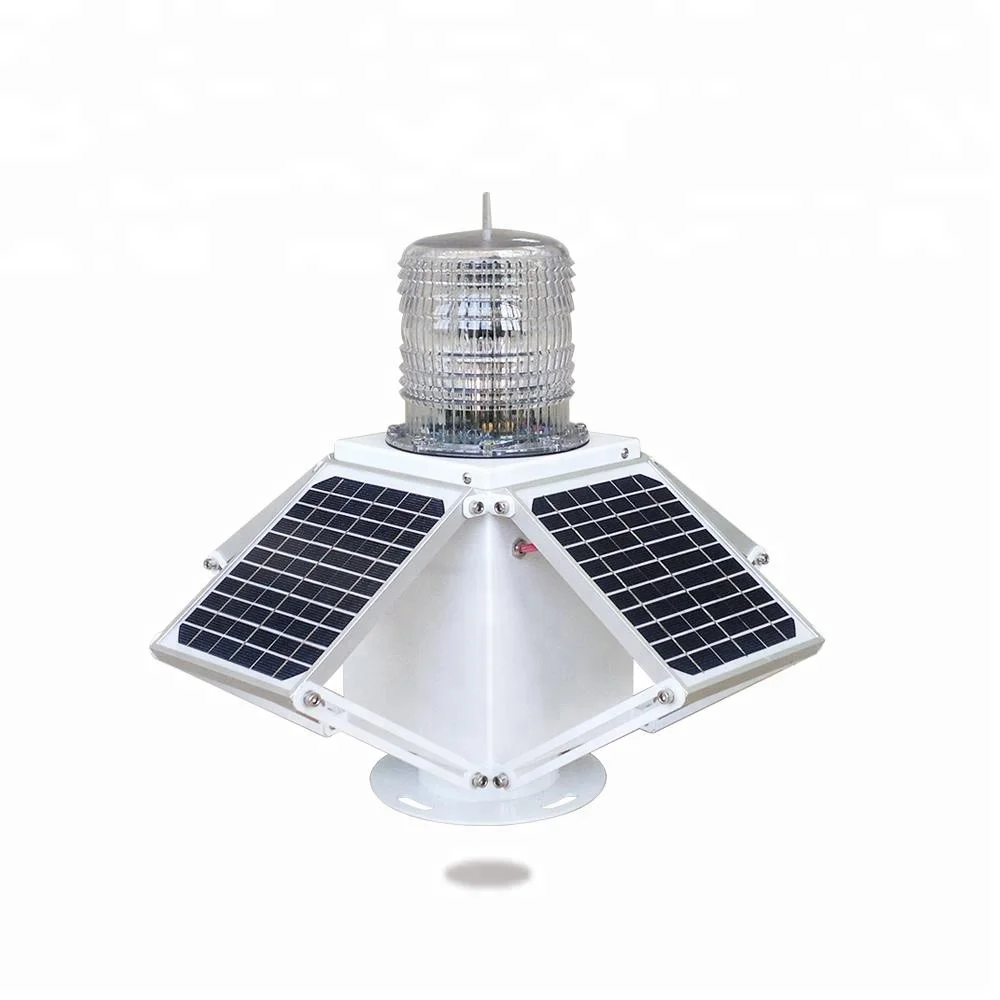 AH - LS / C - 4S Portable LED Solar Powered Marine Lantern LED Marine Light Navigation Lantern
