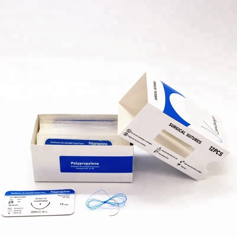 
Disposable Monofilament Polypropylene Surgical Suture 