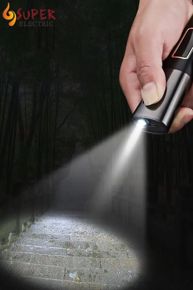  Экологичная зажигалка USB перезаряжаемая многофункциональная электрическая дуговая ветрозащитная беспламенная для дома кухни барбекю кемпинга