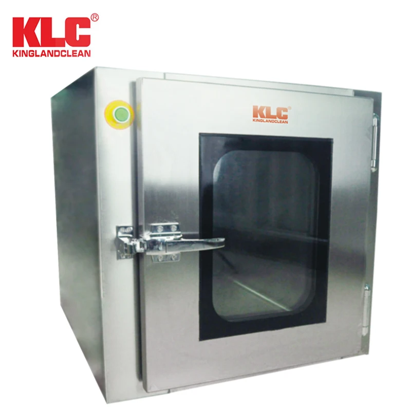 Clean Room Pass Thru Cabinet Static Pass Box With Electronic Interlock