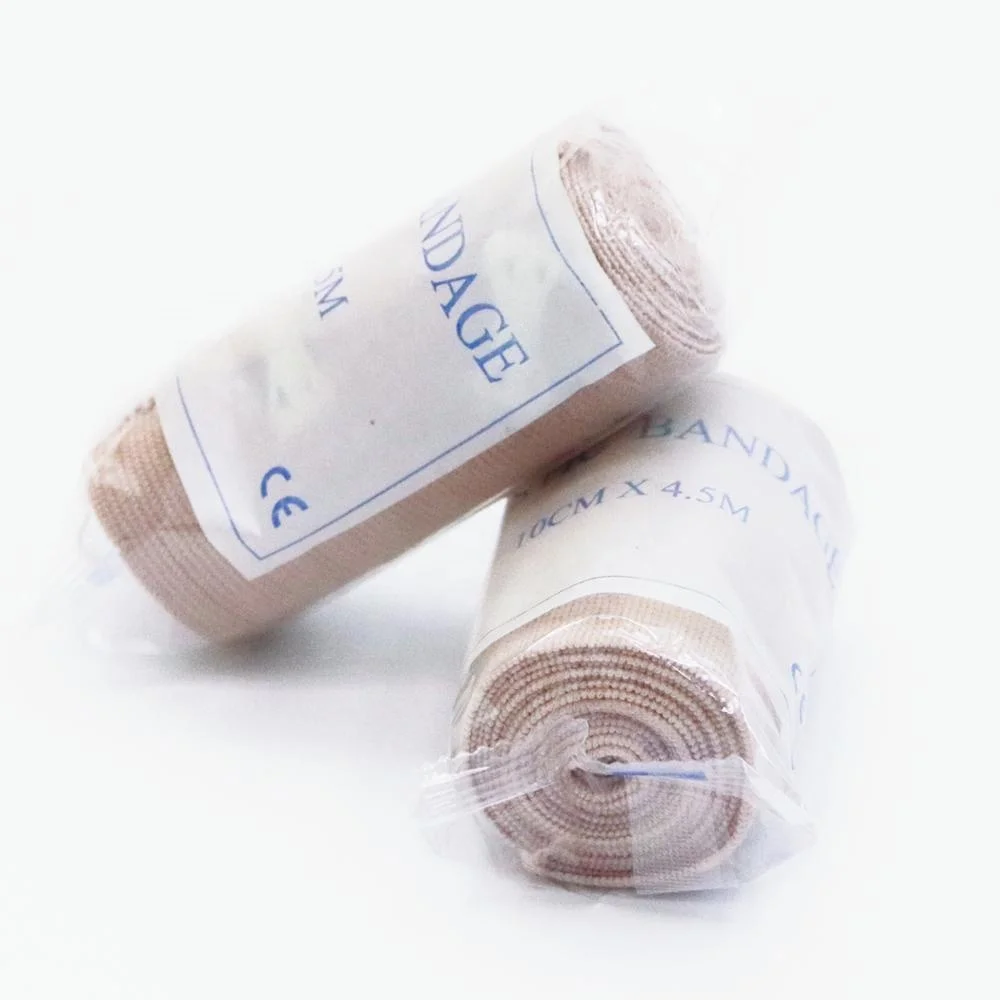 Medical Skin Color High Rubber Elastic Bandage