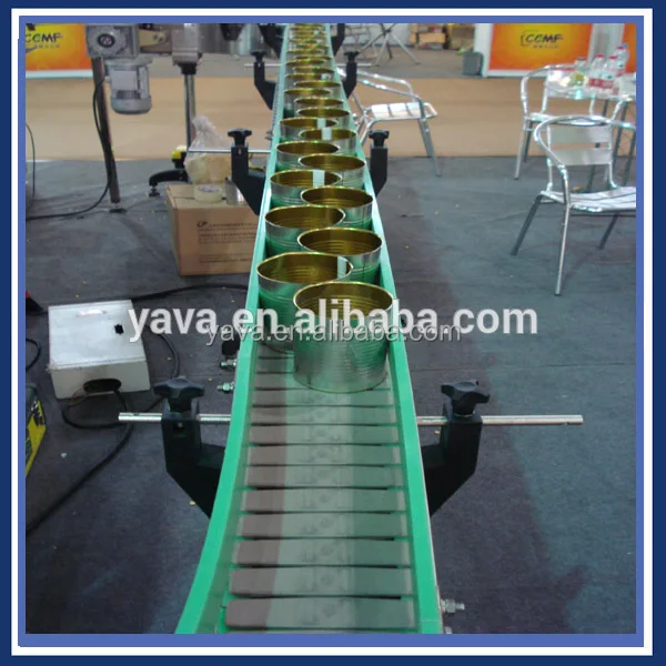 Bottles and Cans Filling Capping Conveyor Transport /Slat Conveyor System Production Line