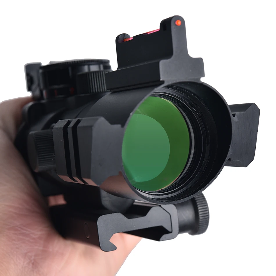 Hunting optical sight 4X32 fiber optic scope