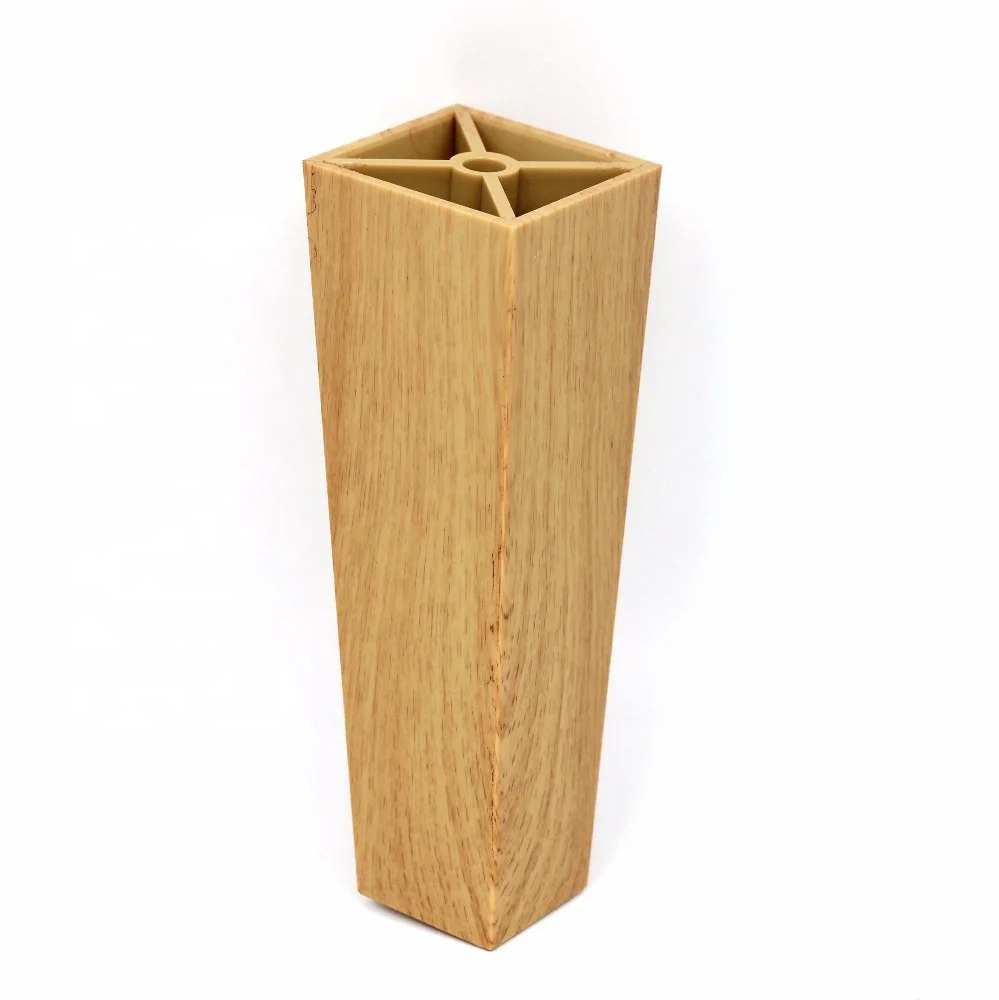 Hot Sale 150mm Height Irregular Oblique Plastic Dresser Replacement Sofa Feet For Furniture
