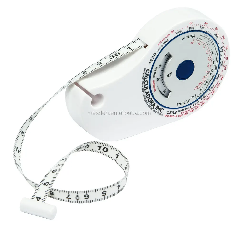 Promotional Healthy BMI Calculator Body Tape Measure