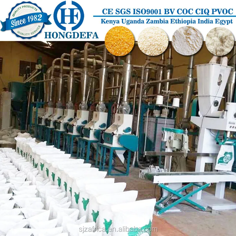 Best Quality and Price Maize Corn Mill Plant for Africa