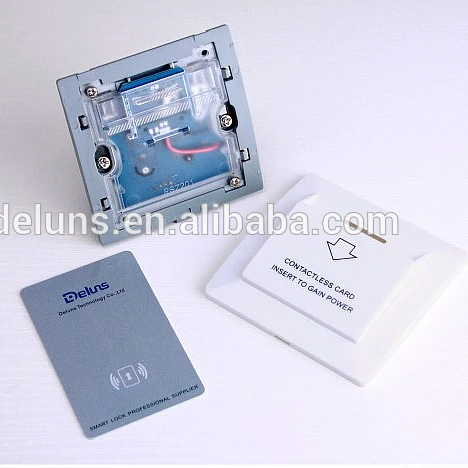 ESS-O2 RF hotel card key switch key cards for power hotel key holder