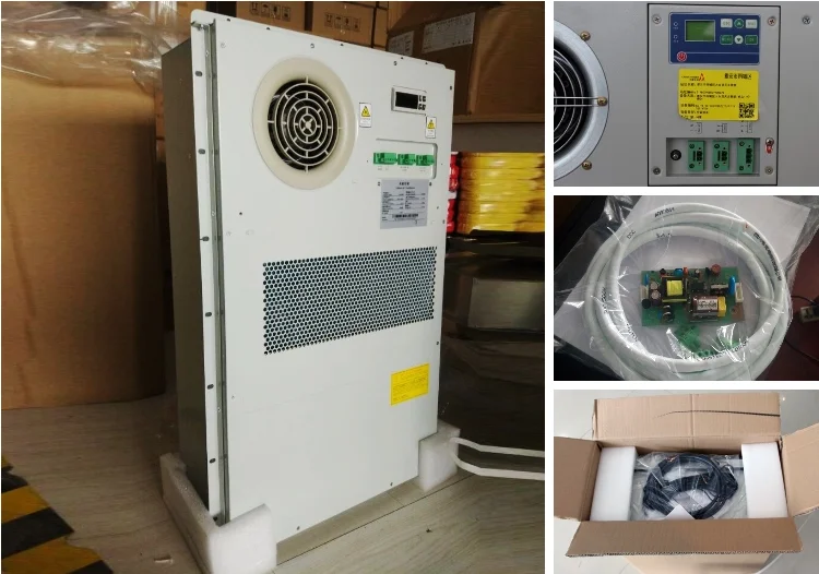 DC0500 1700BTU Fiber Optic Cabinet Cool 500W DC cabinet air Conditioner 48V in industrial Air Conditioners