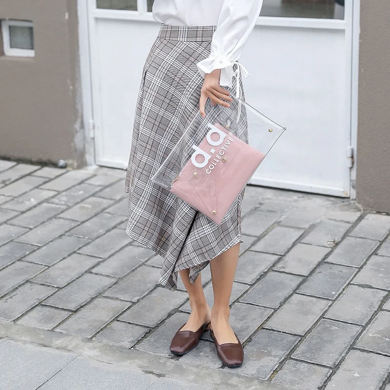 Лидер продаж, изысканная прозрачная косметическая упаковка, водонепроницаемая сумка из ПВХ